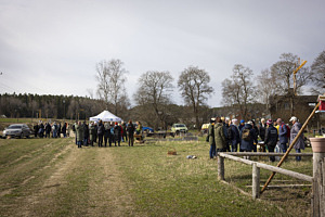 Bild på de olika grupperna som deltog under storträffen på Ålyckan.
