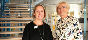 Sara Nordquist och Lena Häggberg är sedan en vecka tillbaka biträdande rektor och rektor på Tomtaklintskolan.